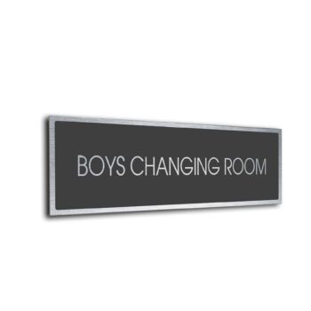Sliver Grey Blank sign