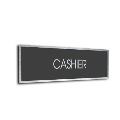Sliver Grey Blank sign