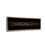Black Copper Blank sign