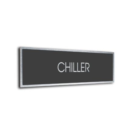Sliver Grey Blank sign
