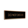 Black Copper Blank sign