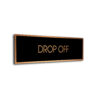 Black Copper Blank sign