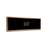 Black Copper Blank sign