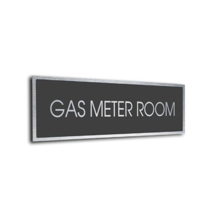 Sliver Grey Blank sign