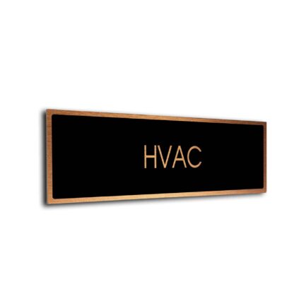 Black Copper Blank sign