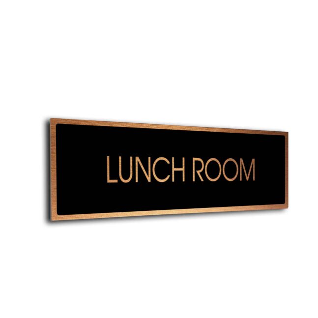 Lunch Room Door Sign Lunch Room Copper sign