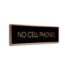 Black Copper Blank sign