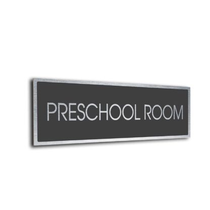 Sliver Grey Blank sign