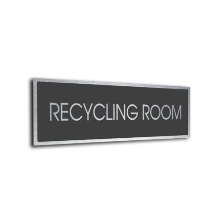 Sliver Grey Blank sign