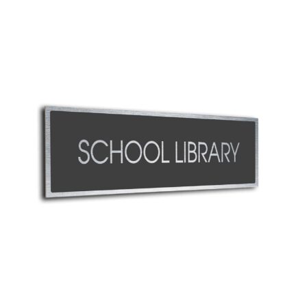 Sliver Grey Blank sign