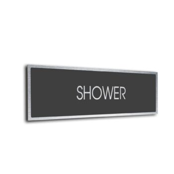 Sliver Grey Blank sign