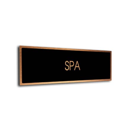 Black Copper Blank sign
