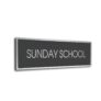 Sliver Grey Blank sign