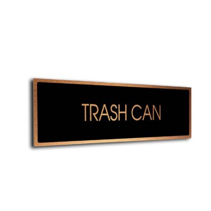 Black Copper Blank sign