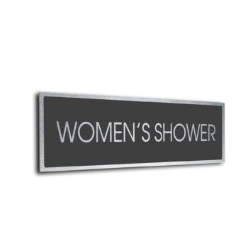 Sliver Grey Blank sign