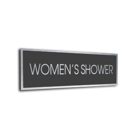 Sliver Grey Blank sign