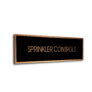Black Copper Blank sign