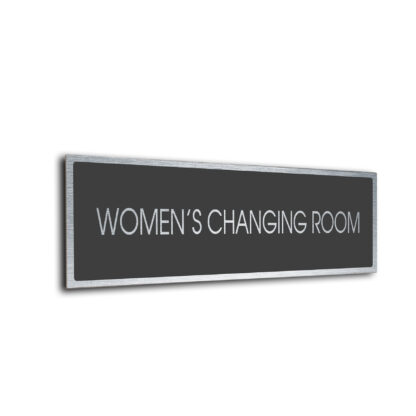 Sliver Grey Blank sign