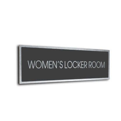 Sliver Grey Blank sign