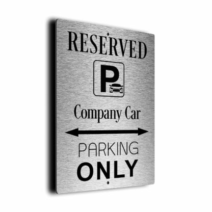 Company-Car Parking Only Sign