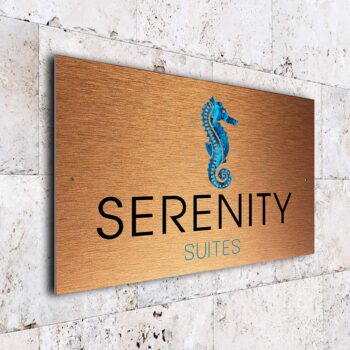 Personalized Condominium Sign