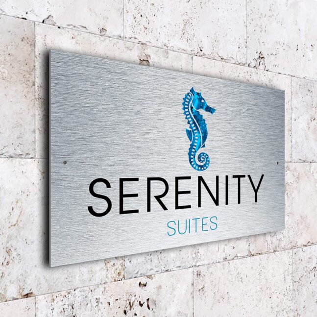 Modern Condominium sign