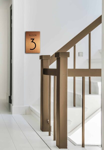 Floor Number sign
