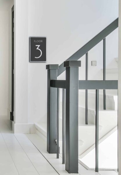 Floor Number sign