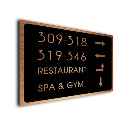 Custom directory signs