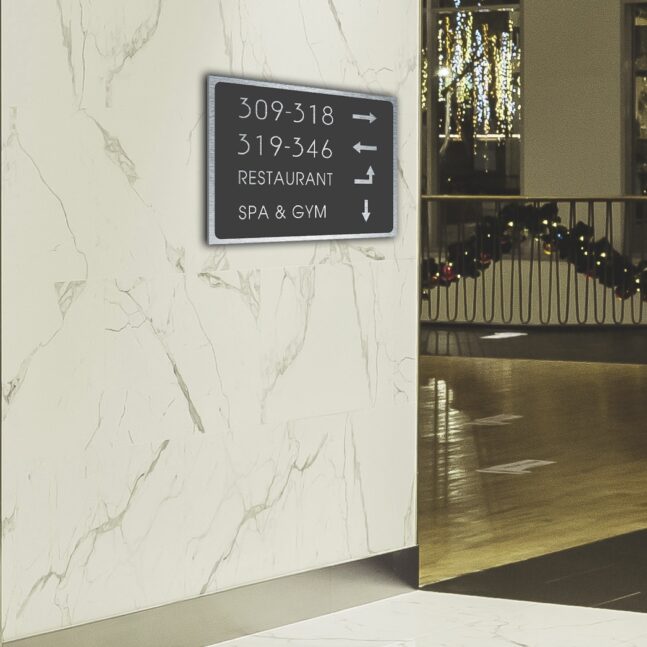 Hotel directory signs Hotel directory signs