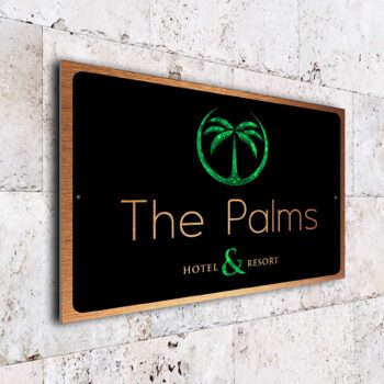 Hotel Logo Sign