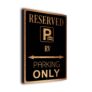 RV Parking Only Sign