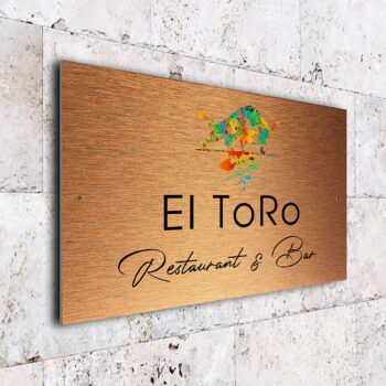 Restaurant Logo Sign
