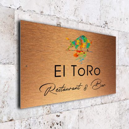 Restaurant Logo Sign