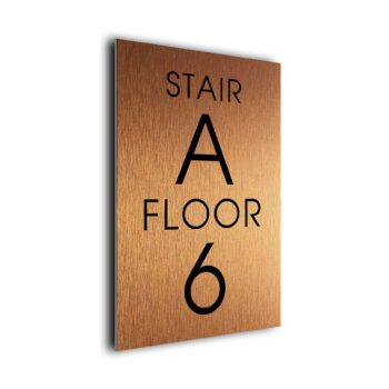 Stairs sign