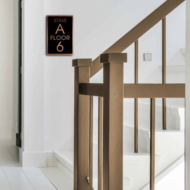 Stairs Number Signs Stairs Number Signs