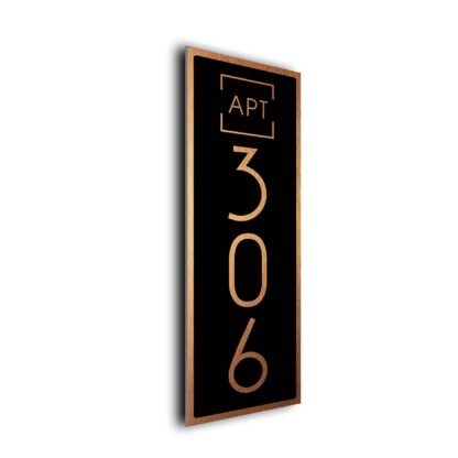 Self-Adhesive Apartment Number Signs