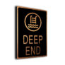 Deep End Pool Sign