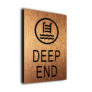 Pool Deep End Sign