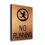 Pool No Running Sign