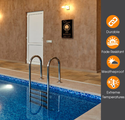 Custom Pool Signs from Decamoda.com