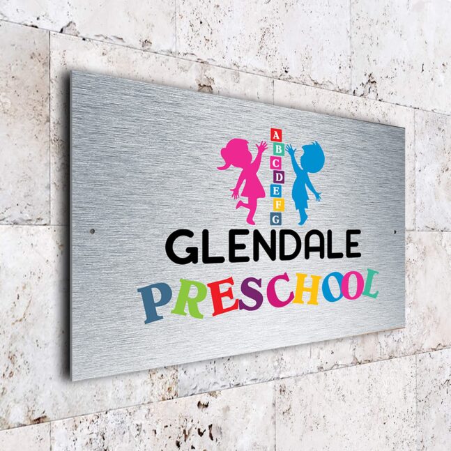 Preschool Sign DMPRESCHSB021023 Preschool Wall Sign