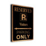 Visitors Parking Only Sign