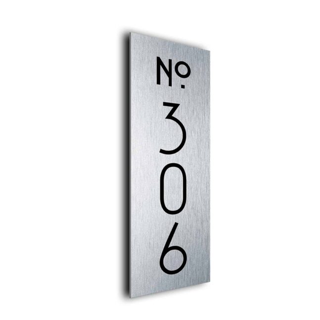 Hotel Room Number Sign RVNOSB241023 Vertical Hotel Room Number Sign