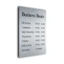 Custom Business Hours Signs