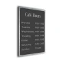 Custom Cafe Hours Sign