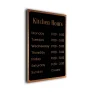 Kitchen Hours Plaque