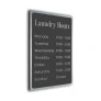 Custom Laundry Hours Sign