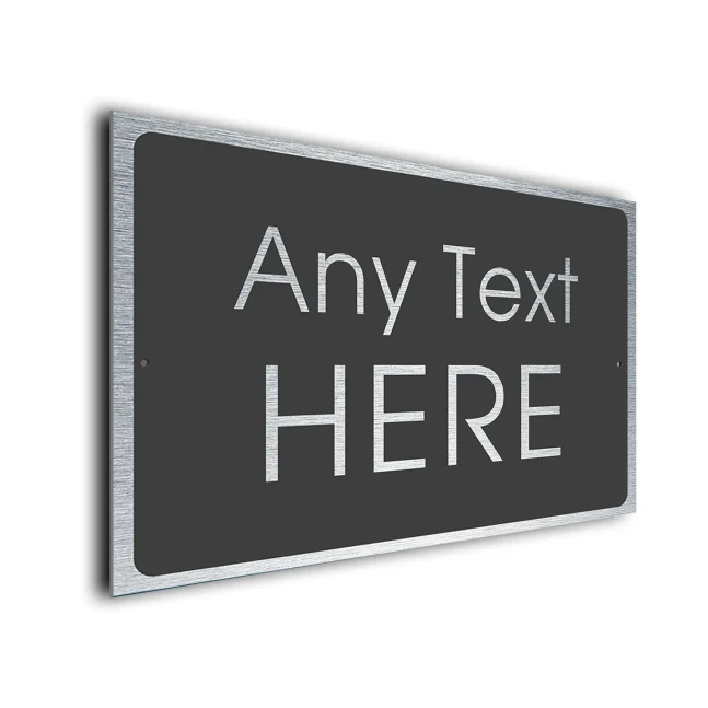 Any Text Here AT106-GS Modern Any Text Here AT106-GS
