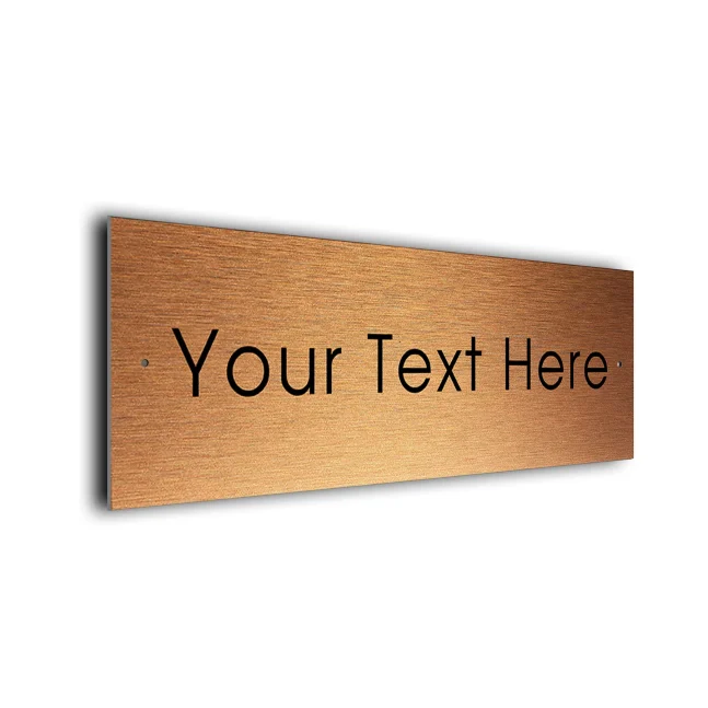 Your Text Here YT102-CB_12x4 Custom Your Text Here Signs